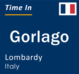 Current local time in Gorlago, Lombardy, Italy