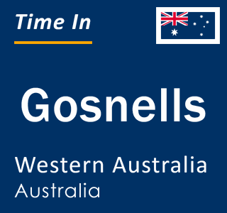 Current local time in Gosnells, Western Australia, Australia