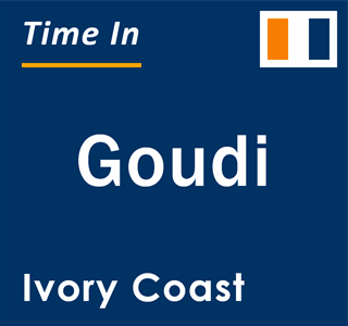 Current local time in Goudi, Ivory Coast