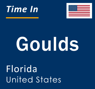 Current local time in Goulds, Florida, United States