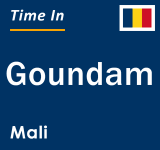 Current local time in Goundam, Mali