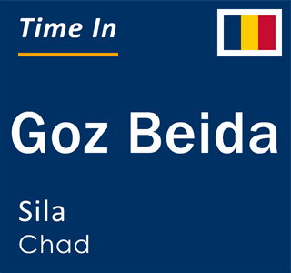 Current local time in Goz Beida, Sila, Chad