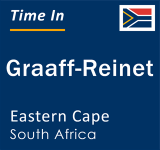 Current local time in Graaff-Reinet, Eastern Cape, South Africa