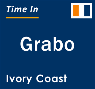 Current local time in Grabo, Ivory Coast