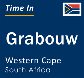 Current local time in Grabouw, Western Cape, South Africa