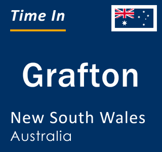 Current local time in Grafton, New South Wales, Australia