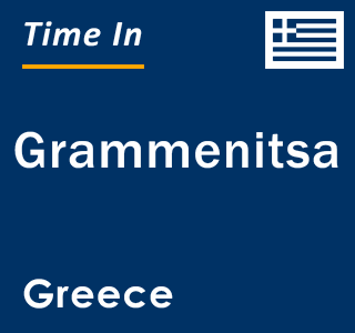 Current local time in Grammenitsa, Greece