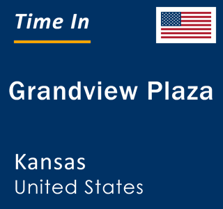 Current local time in Grandview Plaza, Kansas, United States