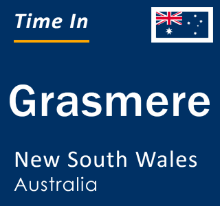 Current local time in Grasmere, New South Wales, Australia