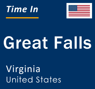 Current local time in Great Falls, Virginia, United States