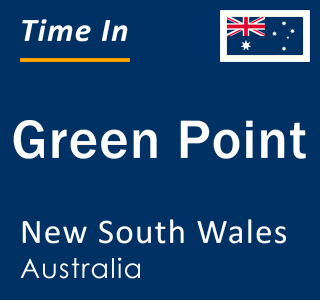 Current local time in Green Point, New South Wales, Australia
