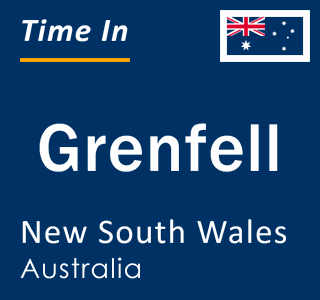 Current local time in Grenfell, New South Wales, Australia