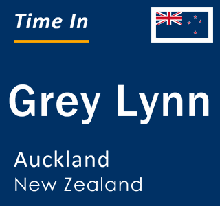 Current local time in Grey Lynn, Auckland, New Zealand