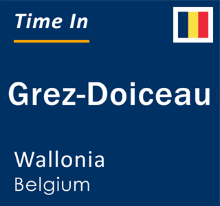 Current local time in Grez-Doiceau, Wallonia, Belgium