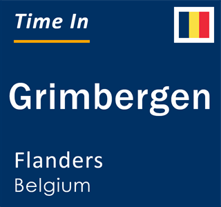 Current local time in Grimbergen, Flanders, Belgium