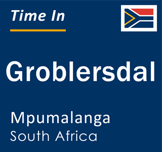 Current local time in Groblersdal, Mpumalanga, South Africa