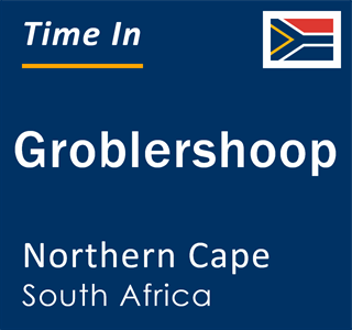 Current local time in Groblershoop, Northern Cape, South Africa