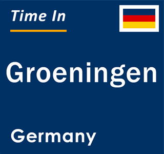 Current local time in Groeningen, Germany