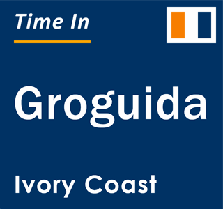 Current local time in Groguida, Ivory Coast