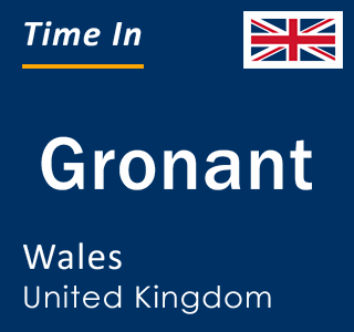 Current local time in Gronant, Wales, United Kingdom