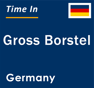 Current local time in Gross Borstel, Germany