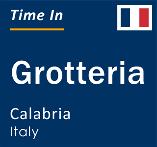 Current local time in Grotteria, Calabria, Italy