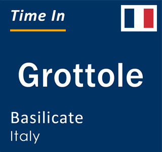 Current local time in Grottole, Basilicate, Italy