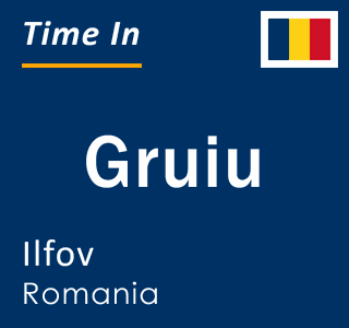 Current time in Gruiu, Ilfov, Romania