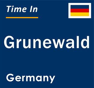 Current local time in Grunewald, Germany