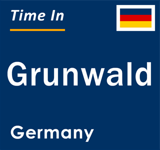Current local time in Grunwald, Germany