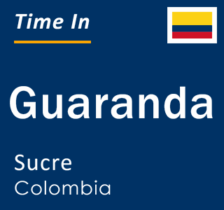 Current local time in Guaranda, Sucre, Colombia