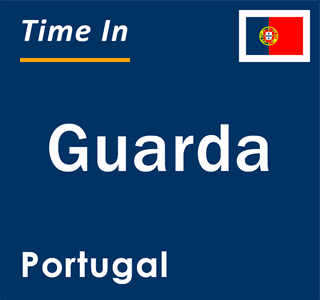 Current local time in Guarda, Portugal