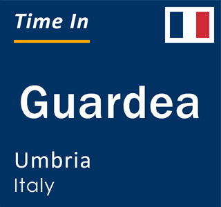 Current local time in Guardea, Umbria, Italy