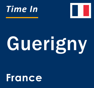 Current local time in Guerigny, France