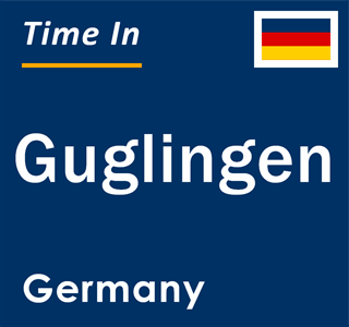 Current local time in Guglingen, Germany