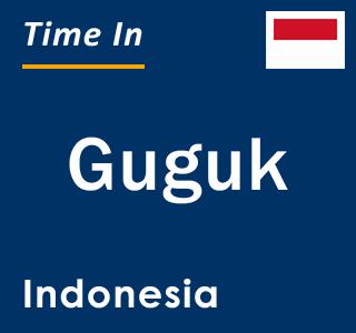 Current local time in Guguk, Indonesia
