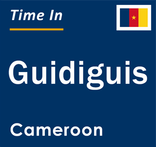 Current local time in Guidiguis, Cameroon