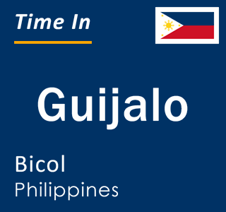 Current local time in Guijalo, Bicol, Philippines