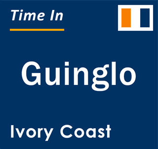 Current local time in Guinglo, Ivory Coast