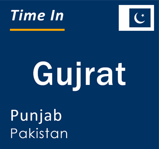 Current time in Gujrat, Punjab, Pakistan