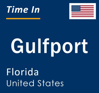 Current local time in Gulfport, Florida, United States