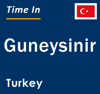 Current local time in Guneysinir, Turkey