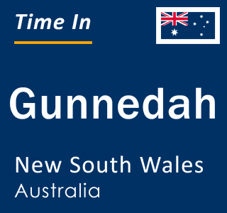 Current local time in Gunnedah, New South Wales, Australia