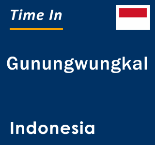 Current Time in Gunungwungkal