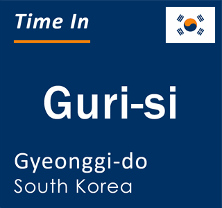 Current time in Guri-si, Gyeonggi-do, South Korea