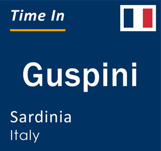 Current local time in Guspini, Sardinia, Italy