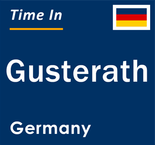 Current local time in Gusterath, Germany