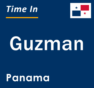 Current local time in Guzman, Panama