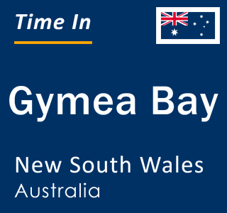 Current local time in Gymea Bay, New South Wales, Australia