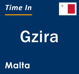 Current local time in Gzira, Malta